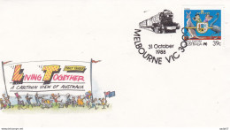 AUSTRALIA,31-10-1988 Melbourne VIC 3000 - Brieven En Documenten