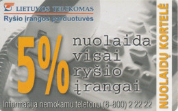 PHONE CARD LITUANIA (E43.43.2 - Lithuania