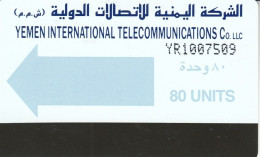 PHONE CARD YEMEN (N.47.4 - Yemen