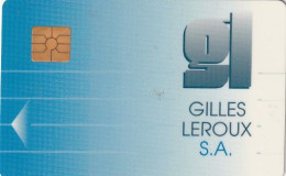 FRANCE - Gilles Leroux Demo Card - Sonstige & Ohne Zuordnung