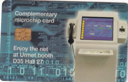 ITALY(chip) - CeBIT, Urmet Complimentary Demo Card - Tests & Diensten