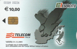 PHONE CARD ITALIA USI SPECIALI BASI MILITARI (USP12.1 - Special Uses