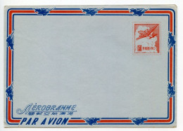Taiwan / Republic Of China 1950's Mint Aerogramme - $1.50 Airplane - Postwaardestukken