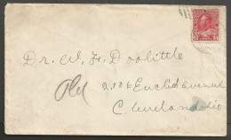 1920 Cover 2c Admiral Duplex Copper Cliff (Sudbury) Ontario To USA - Postgeschiedenis