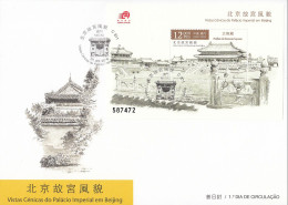 ENB170 - Vista Cénicas Do Palácio Imperial Em Beijing . 01.03.2016 - FDC