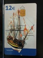 T-292 - SPAIN TELECARD, PHONECARD, SHIP, NAVIRE, SANTA ANA - Sonstige & Ohne Zuordnung