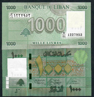 LEBANON P90a 1000 POUNDS 2011  #K/01  FIRST PREFIX          UNC. - Liban