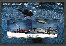 Dänemark Denmark Postfrisch/MNH Year 2012 - Minisheet NORDEN Sea Rescue - Ungebraucht