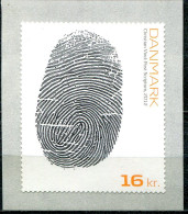 Dänemark Denmark Postfrisch/MNH Year 2012 - Modern Art - Fingerprint - Ungebraucht