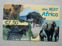 T-331 - FRANCE, TELECARD, PHONECARD, ELEPHANT, LION, ZEBRA  - Non Classificati