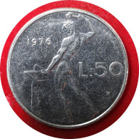 1976 - 50 Lire Grand Module - Italie [KM#95.1] - 50 Lire