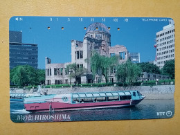 T-357 - JAPAN, Japon, Nipon, TELECARD, PHONECARD,  NTT 351-177, Ship, Navire - Bateaux