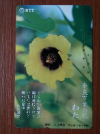 T-358 - JAPAN, Japon, Nipon, TELECARD, PHONECARD,  FLOWER, FLEUR, NTT 331-098 - Fleurs