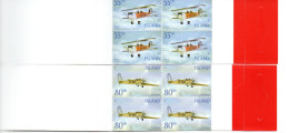 ICELAND. 2001.Aeroplanes Booklet - Postzegelboekjes