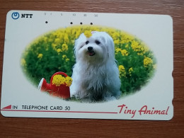 T-374 - JAPAN, Japon, Nipon, TELECARD, PHONECARD, Dog, Chien, NTT 290-197 - Chiens