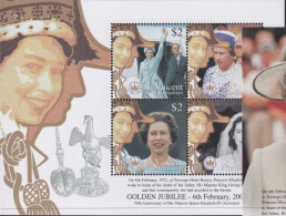 St Vincent 2002 60th B'Day QEII Sc 3024 Mint Never Hinged - St.Vincent (1979-...)