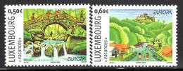 LUXEMBOURG - N°1590/1 ** (2004) Europa - Neufs