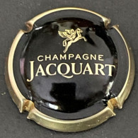 86 - 29 - Jacquart, Cheval Petit, Noir Contour Or (côte 1,5 Euros) Capsule De Champagne - Jacquart