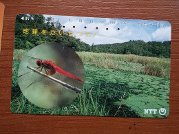 T-388 - JAPAN, Japon, Nipon, TELECARD, PHONECARD,  NTT 291-183, INSECT - Other & Unclassified