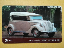 T-388 - JAPAN, Japon, Nipon, TELECARD, PHONECARD, Auto, Car NTT 290-303 - Cars