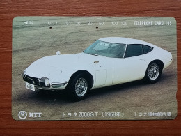 T-388 - JAPAN, Japon, Nipon, TELECARD, PHONECARD, Auto, Car NTT 291-262 - Voitures