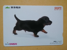 T-399 - JAPAN, Japon, Nipon, Carte Prepayee, Prepaid Card, Dog, Chien - Dogs