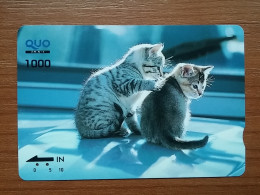 T-401 - JAPAN, Japon, Nipon, Carte Prepayee, Prepaid Card, CAT, CHAT,  - Gatti