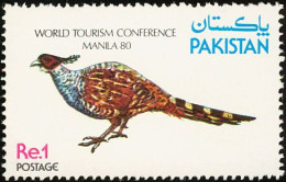 Pakistan 1980 (AVE199 (MNH) (Mi 527) - Cheer Pheasant (Catreus Wallichii) - Hoendervogels & Fazanten