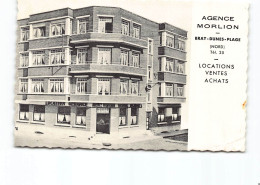 Agence Morlion Bray Dunes  Ecrite 1964  Carte Commerciale - Bray-Dunes