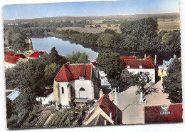 GURGY - L'église Et Les Bords De L'Yonne. Monumenbt Aux Morts, Hotel.   En Avion Au Dessus De... Edit Lapie - Gurgy