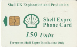 PHONE CARD UK SHELL (E27.9.6 - [ 2] Erdölplattformen