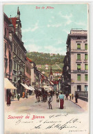 Souvenir De Bienne 1912 Biel Rue De Nidau Attelage Chevaux - Bienne