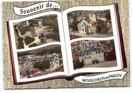 MOUILLERON EN PAREDS. Moulins Eglise Centre Chateau De La Motte.  Multivues Edit SOFER - Mouilleron En Pareds
