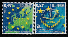 LUXEMBOURG - N°1509/10 ** (2002) - Unused Stamps