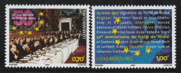 LUXEMBOURG - N°1684/5 ** (2007) Traité De Rome - Unused Stamps