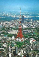 Japan & Marcofilia,Tokyo Tower And World Trade Center Building, Osaki A Buchholz DDR 1987 (181) - Briefe U. Dokumente