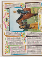 Almanach Des PTT 1969 Belle Jeunesse, Cheval, Equitation, Cavalier, Amiens, Somme, Très Bon état, - Grand Format : 1961-70