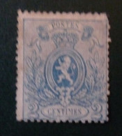 Belgium N° 24A MNG  1867  Cat: 140 € - 1866-1867 Coat Of Arms