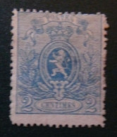 Belgium N° 24A MNG  1867  Cat: 140 € - 1866-1867 Petit Lion