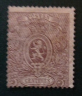 Belgium N° 25A MNG  1867  Cat: 170 € - 1866-1867 Kleine Leeuw