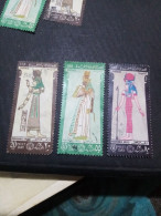 Egypt 1968 , Complete SET Of The Post Day Stamps, VF, Ancient Egypt Costumes - Used Stamps