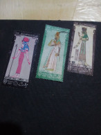 Egypt 1968 , Complete SET Of The Post Day Stamps, VF, Ancient Egypt Costumes - Used Stamps