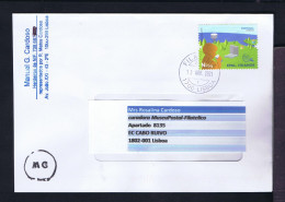 Gc8210 PORTUGAL "EPAL 150 Years" Sciences / Water Lisboa Region Distribuition   Mailed - Water