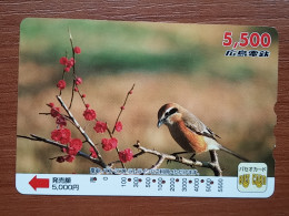 T-430 - JAPAN, Japon, Nipon, Carte Prepayee, Prepaid, Animal, Bird, Oiseau - Sonstige & Ohne Zuordnung