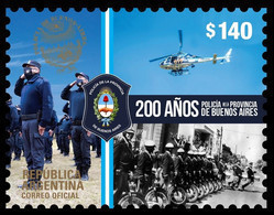 Argentina 2021 200 Years Buenos Aires Police Force MNH Stamp - Neufs