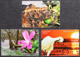 España Spain 2010  Espacios Naturales Naturaleza  Mi 4508/10  Yv 4213/15  Edi 4566/68  Nuevo New MNH ** - Natur