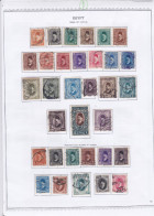 ÄGYPTEN - EGY-PT - EGYPTIAN - EGITTO -  MONARCHIE - KÖNIG FUAD PORTRÄT 1927 GESTEMPELT - Used Stamps