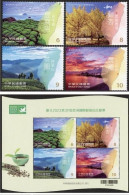 2023 Taipei Stamp Exhi. Stamps & S/s Rock Farm Tea Bridge Sunrise - Climate & Meteorology