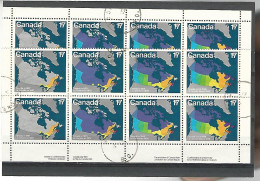 54579 ) Collection Canada Block - Blocs-feuillets