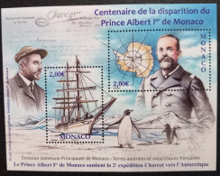 MONACO MNH (**) 2022 Joint Issue With The French Southern And Antarctic Territory - Arctic Expeditions